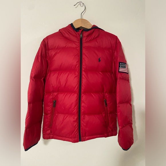 Kids Ralph Lauren puffer jacket - Picture 1 of 7